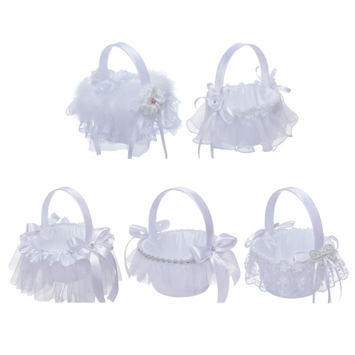 Flower girl basket - girl, decorative