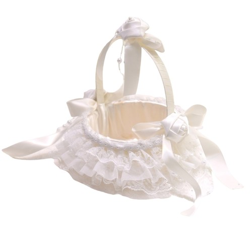 Bowknot flower baskets - baskets,