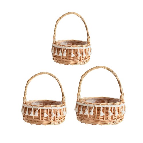 Flower basket storage bin - flower,