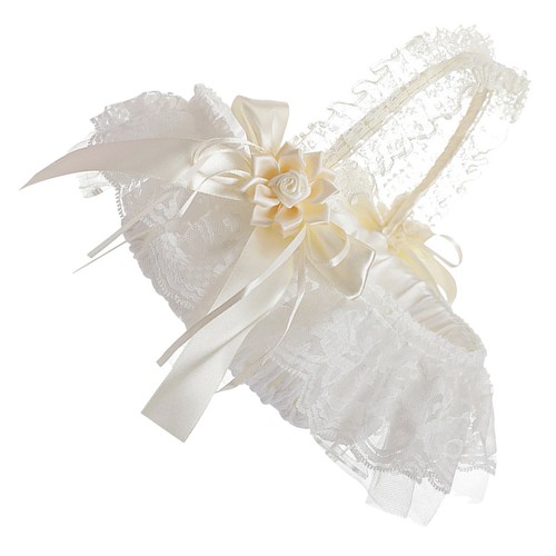 Wedding petal basket woven - petal,
