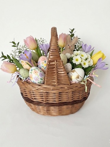 Easter basket egg hunt - egg,