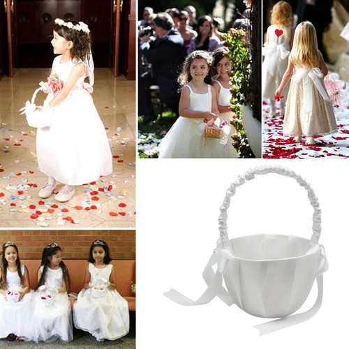 Cute bow wedding flower girl - flower,