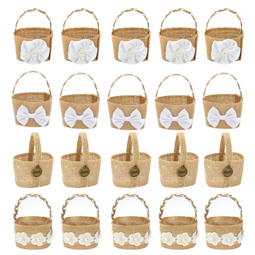 Pieces wedding flower basket - 5,
