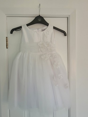 Flower girl dress white age - flower,
