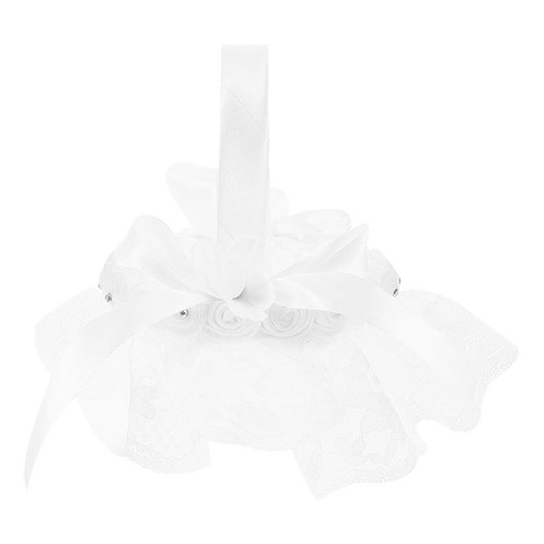 Reusable white wedding - wedding, basket