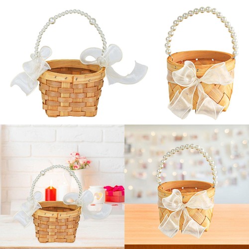 Wedding basket with handle - wedding,