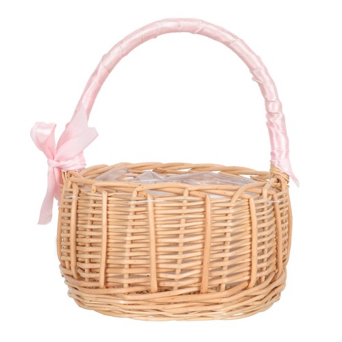 Flower girl basket wedding - basket,