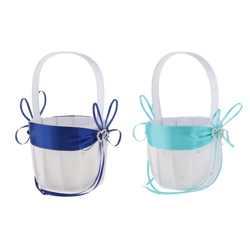 2pcs flower girl basket - 2pcs, –