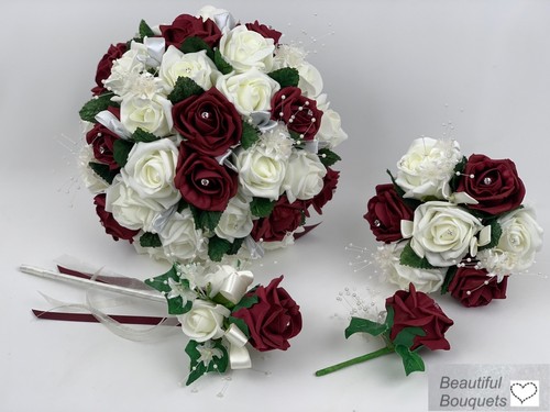 Wedding flowers ivory rose - wedding,