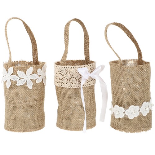Linen burlap storage - linen,