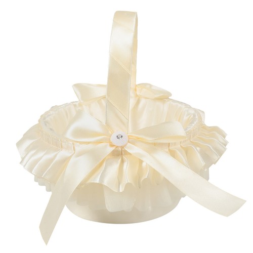 Wedding flower girl basket - flower,
