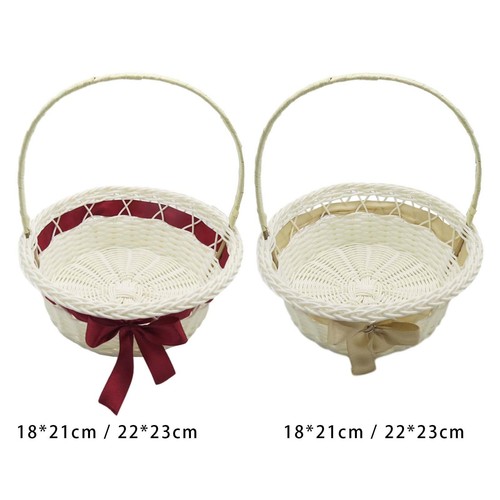 Wedding basket flower girl - basket,