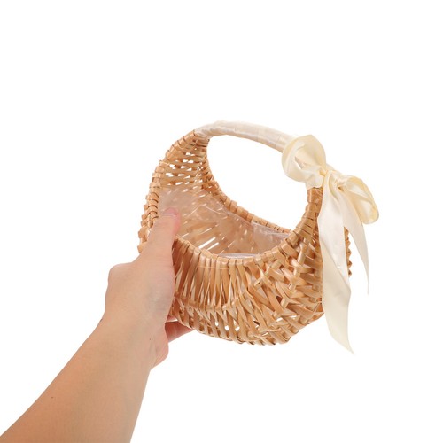 Bridesmaid flower basket - flower,