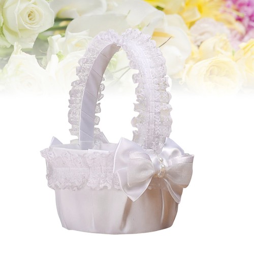 Reusable flower girl basket - flower,