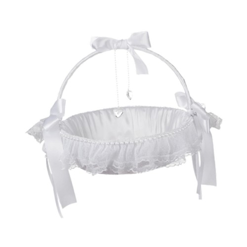 Flower girl basket bridal - flower,