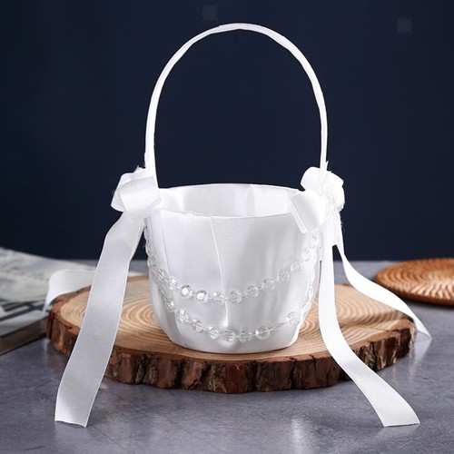 Flower girl basket bowknot - girl,