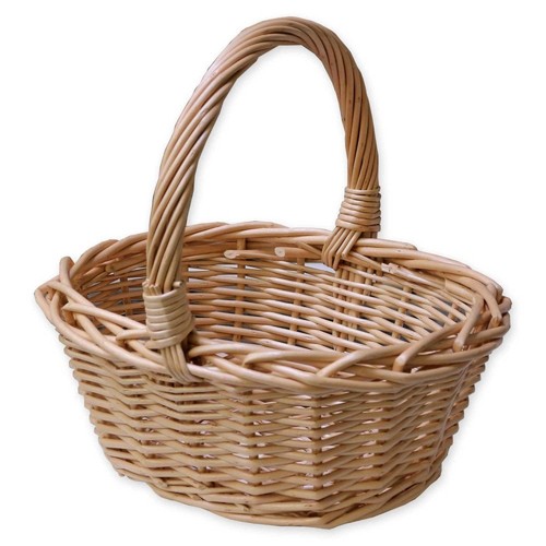 Small wicker flower - wicker,