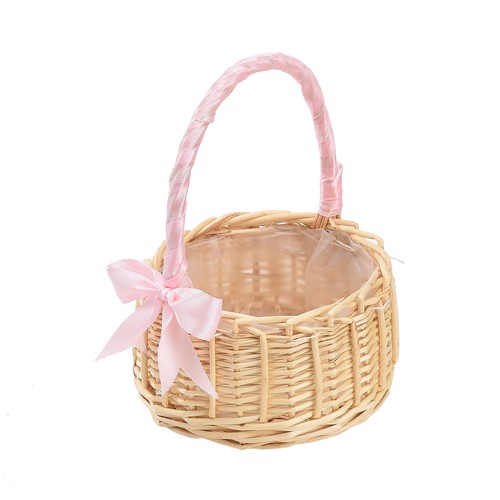 Woven flower girl - woven, basket