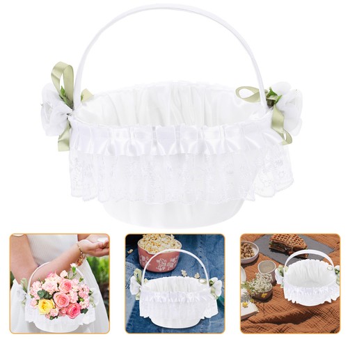 Portable white lace wedding - white,