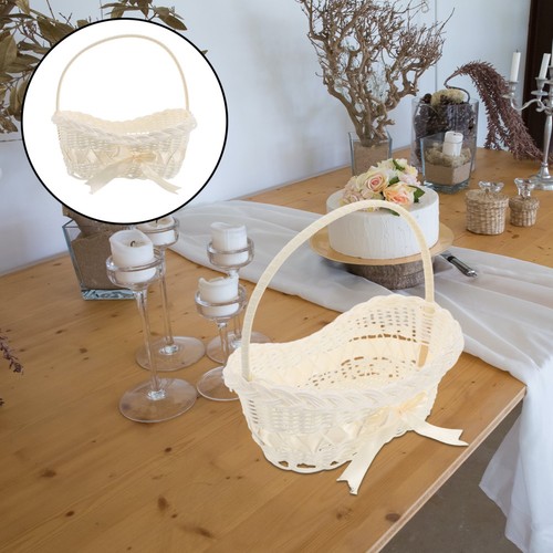 Imitation rattan flower girl - rattan,