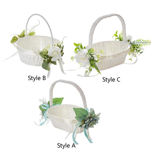 Flower girl basket - girl, basket,
