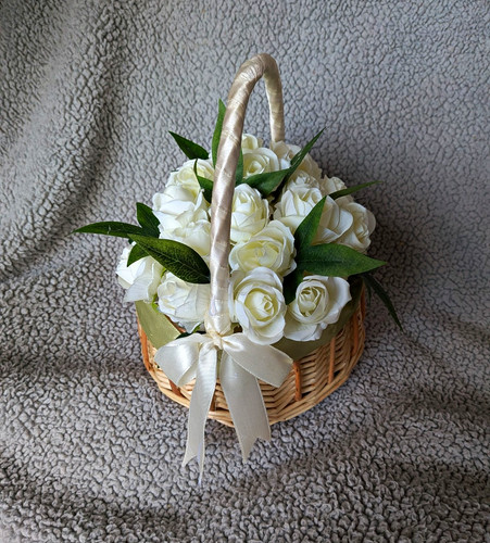 Wedding flower girl wicker - wedding,