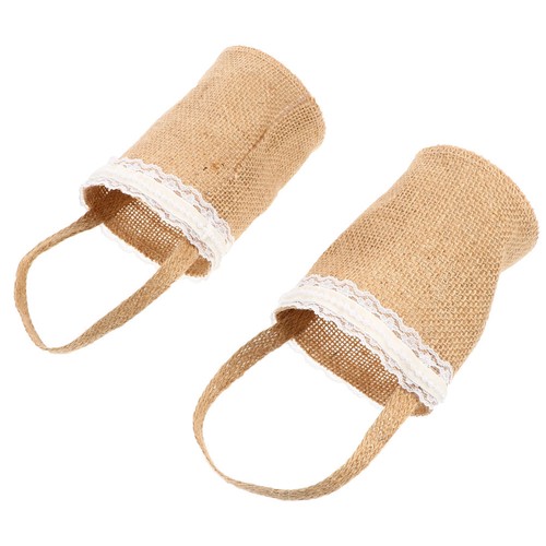 Wedding linen flower girl - linen,