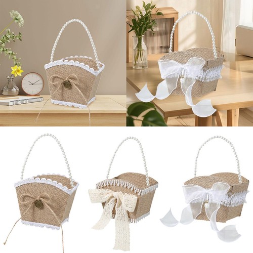 Burlap wedding flower - wedding,