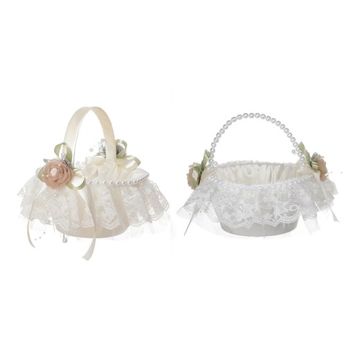 Wedding flower basket - wedding,