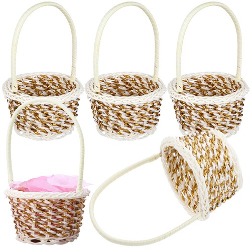 Reusable woven flower girl - woven,