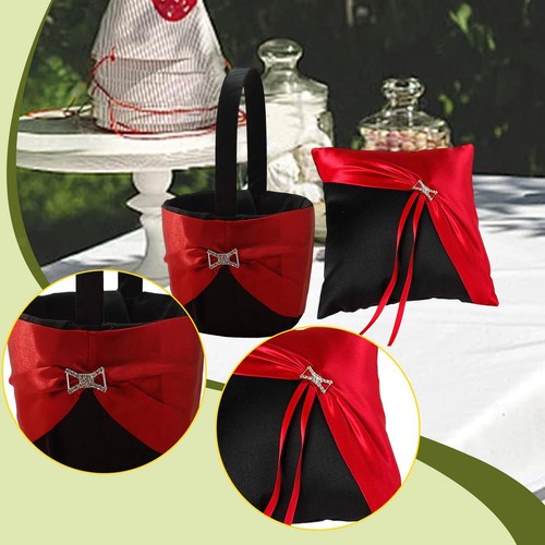 Wedding flower girl basket - flower,