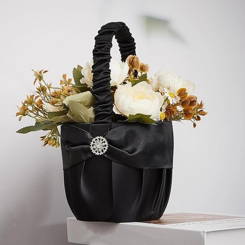 Wedding flower girl basket - flower,